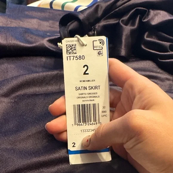 Adidas Shimmering Purple Maxi Skirt - Picture 4 of 6